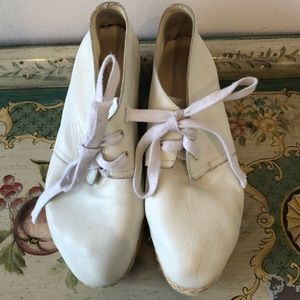 Robert Clergerie Paris Platform Leather Shoes